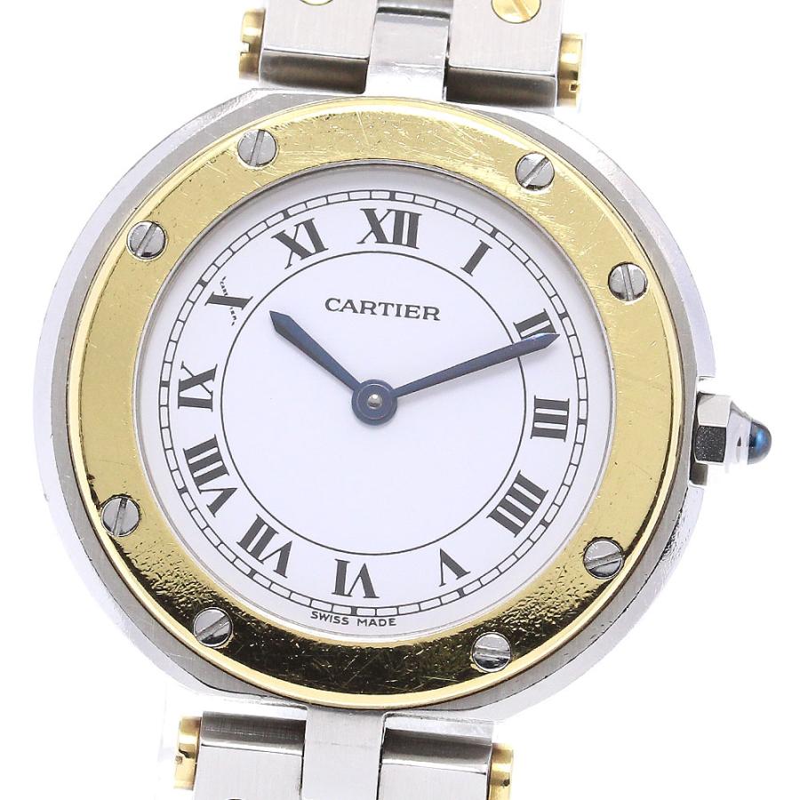 Cartier（カルティエ） CARTIER 84038288 サントスラウンドSM YGコンビ