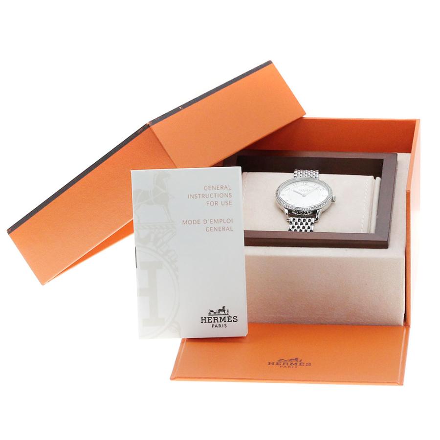 エルメス HERMES CA2.230 スリム ドゥ エルメス ダイヤベゼル クォーツ レディース 内箱・保証書付き_936347 HERMES（エルメス） HERMES CA2.230 スリム ドゥ ダイヤベゼル