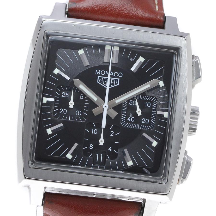TAG HEUER タグホイヤー CS2111 モナコ クロノグラフ 自動巻き メンズ  