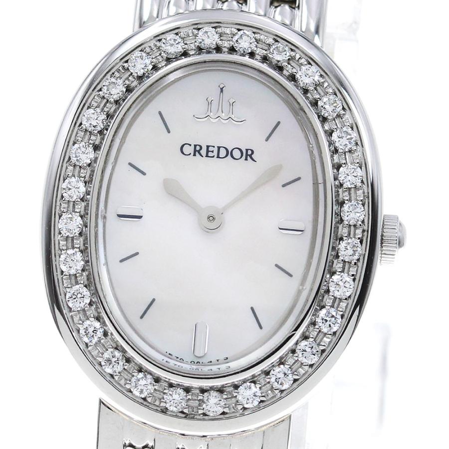 極美品 SEIKO セイコー クレドール ダイヤベゼル 1E70-0AB0腕時計 SEIKO（セイコー） SEIKO 1E70-0AB0/GSTE951 クレドール シグノ ダイヤ