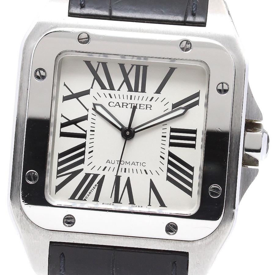 Cartier（カルティエ） CARTIER W20073X8 サントス100 LM 自動巻き