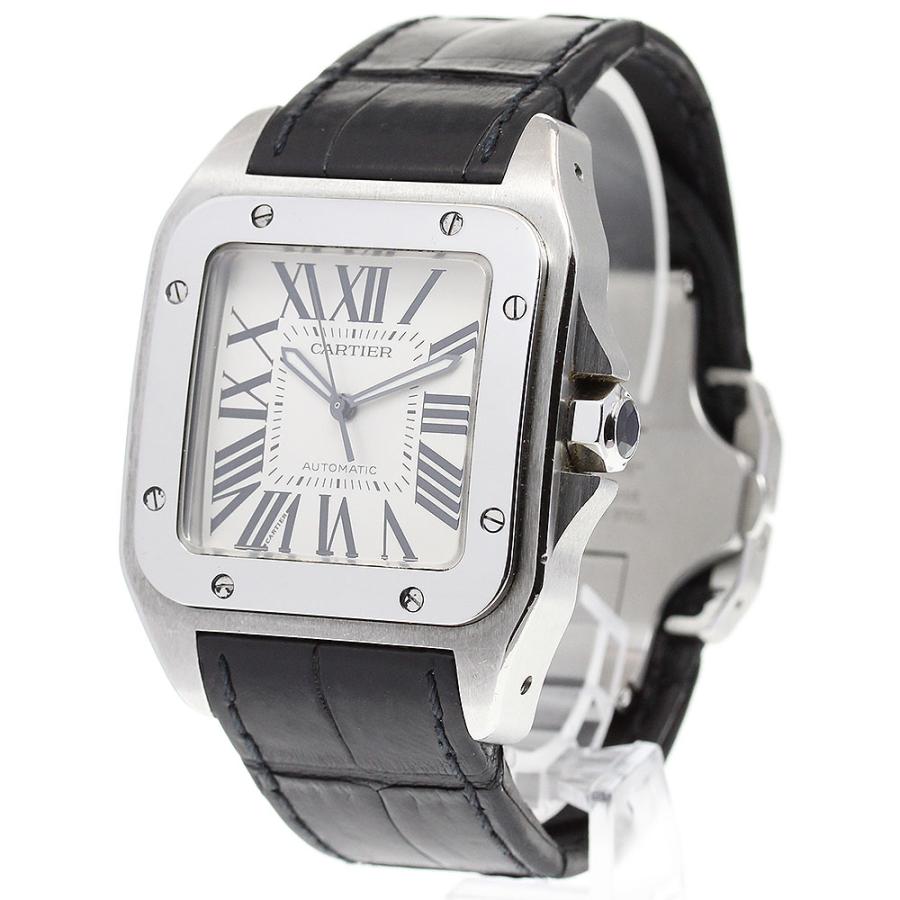 Cartier（カルティエ） CARTIER W20073X8 サントス100 LM 自動巻き