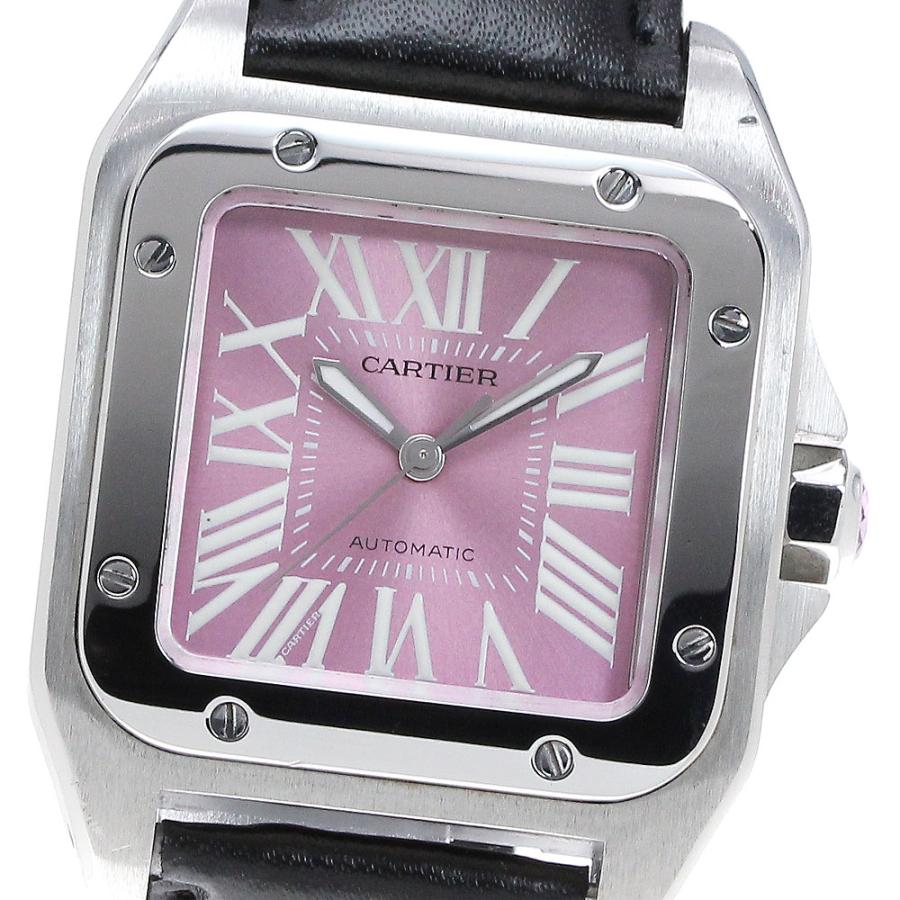 Cartier カルティエ CARTIER W20133X8 サントス100 MM 自動巻き  