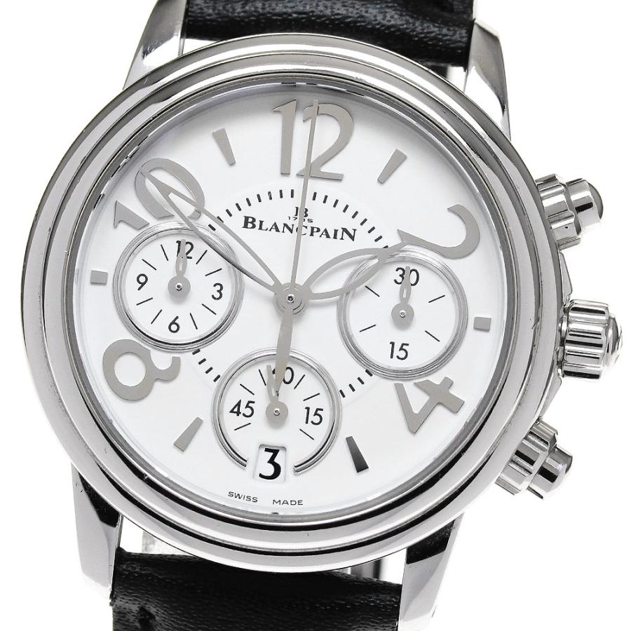 ブランパン Blancpain 3485F-1127-97B レマン フライバック クロノグラフ 自動巻き レディース _845435【ev20】 BLANCPAIN（ブランパン） Blancpain 3485F-1127-97B レマン フライ