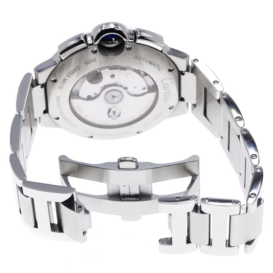 美品 Cartier（カルティエ） CARTIER W6920025 バロンブルーLM クロノグラフ