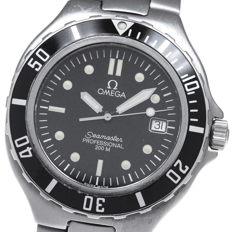 OMEGA オメガ シーマスター200m デイト クォーツ メンズ 箱・保証書