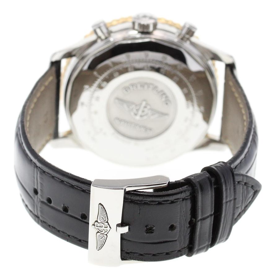 ブライトリング（BREITLING） BREITLING D13022 オールドナビタイマー クロノグラフ デイト 自動巻き メンズ 良品 ...