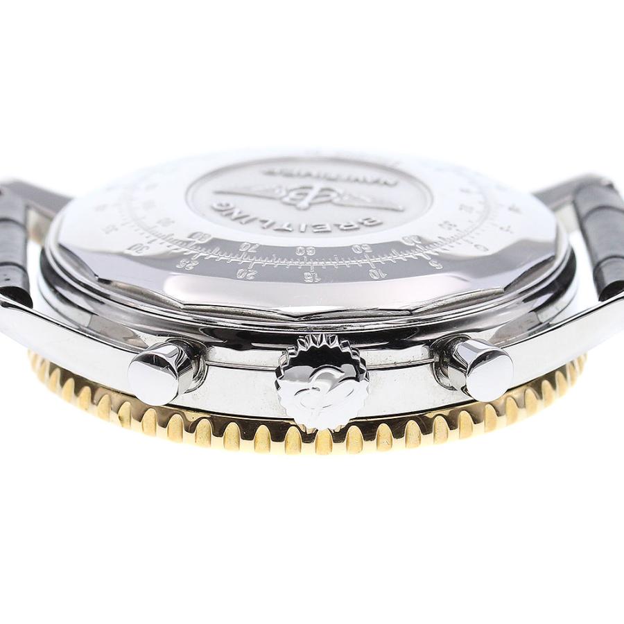 ブライトリング（BREITLING） BREITLING D13022 オールドナビタイマー クロノグラフ デイト 自動巻き メンズ 良品 ...