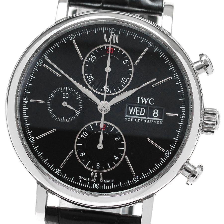 IWC SCHAFFHAUSEN IW391002 ポートフィノ クロノグラフ デイデイト 