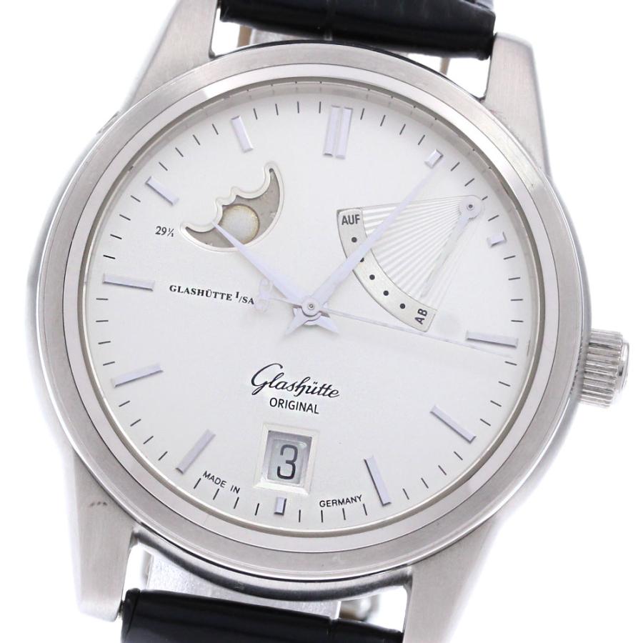 グラスヒュッテ・オリジナル GLASHUTTE ORIGINAL 1-39-44-04-12-04 セネタ ムーンフェイズ パワーリザーブ 自動巻き メンズ _842526 GLASHUTTE ORIGINAL（グラスヒュッテオリジナル） GLASHUTTE ORIGINAL
