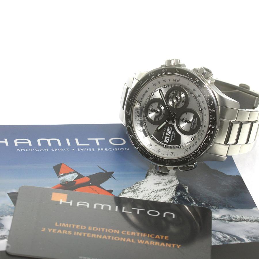 世界1999本限定 ハミルトン カーキ X-WIND オートクロノH777260 HAMILTON（ハミルトン） HAMILTON H777260 カーキ Xウィンド 1999本