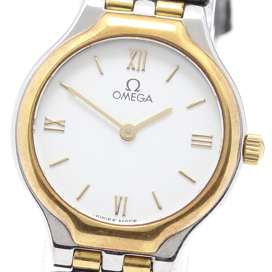 OMEGA オメガ デビル YGベゼル クォーツ レディース _842665 : CLOSER Yahoo!ショップ - 通販 - Yahoo ...
