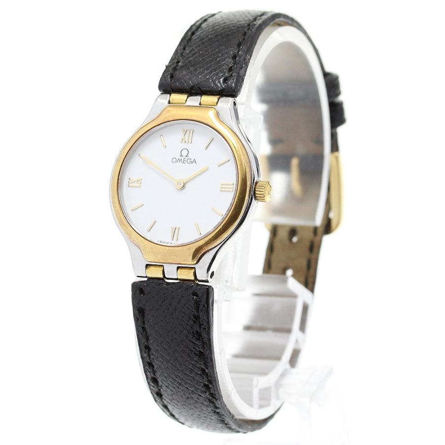 OMEGA オメガ デビル YGベゼル クォーツ レディース _842665 : CLOSER Yahoo!ショップ - 通販 - Yahoo ...