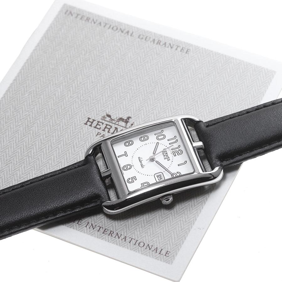 稼働 Hermes ケープコッドCC1.710 腕時計 自動巻き デイト3860 