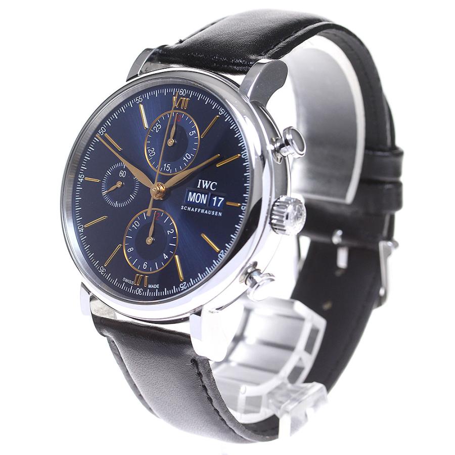 IWC SCHAFFHAUSEN IW391036 ポートフィノ クロノグラフ デイデイト  