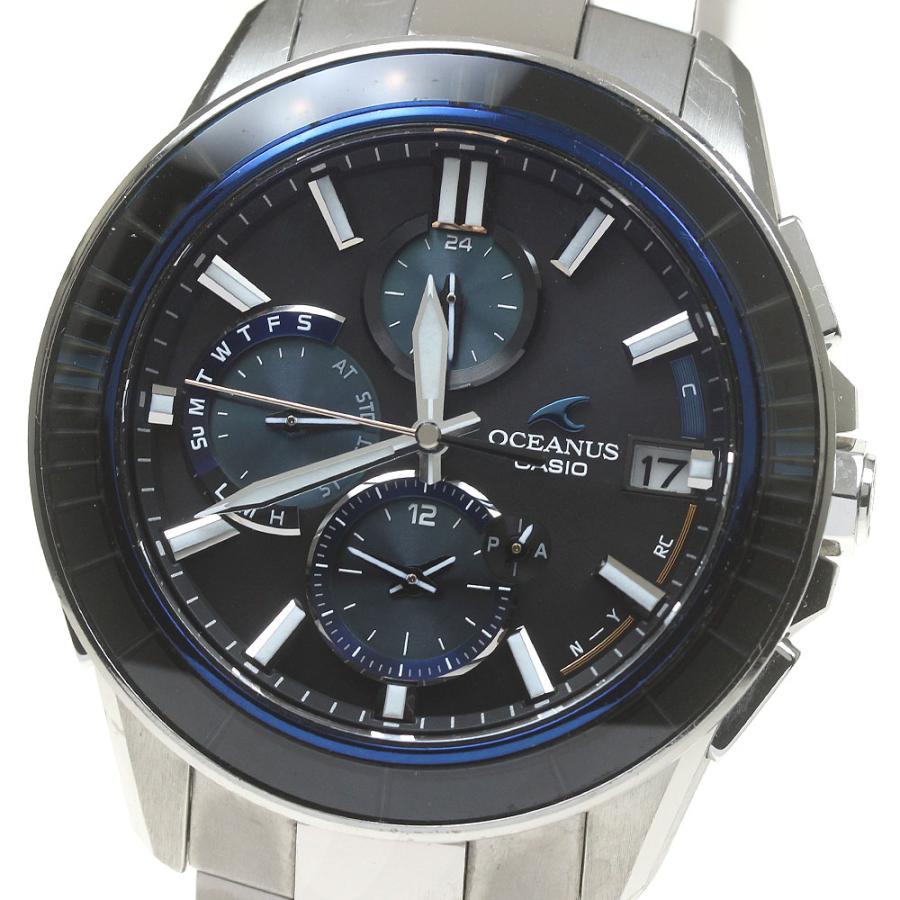 CASIO カシオ OCW-S4000D-1AJF オシアナス マンタ 江戸切子 CASIO カシオ OCW-S4000D-1AJF オシアナス マンタ 江戸切子