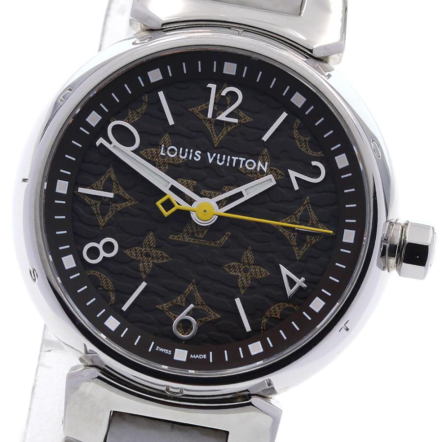 LOUIS VUITTON タンブール モノグラム クォーツ レディース 時計 LOUIS VUITTON】ルイヴィトン『タンブール モノグラム ルージュ