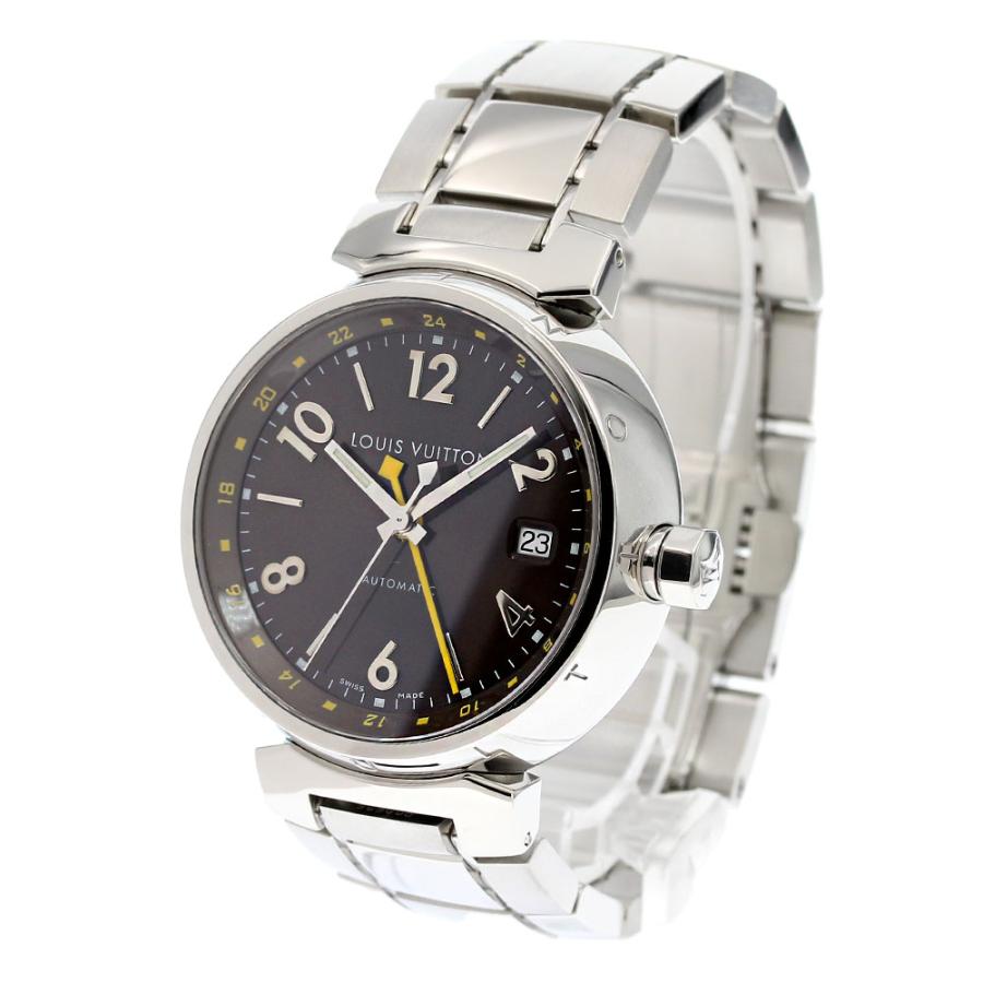 LOUISVUITTONタンブールAUTOMATIC デイトGMT Q1131 Louis Vuitton Q1131 Automatic Steel Fair for $1,007 for sale