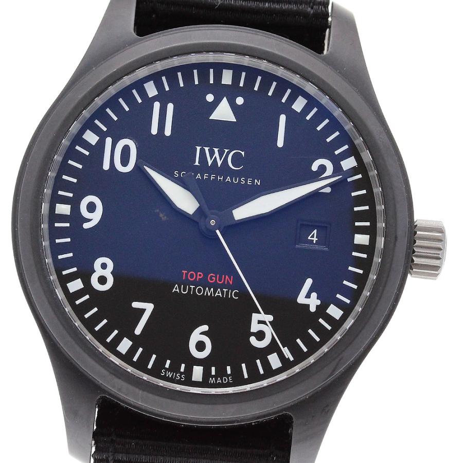 IWC SCHAFFHAUSEN IW326901 パイロットウォッチ トップガン デイト  