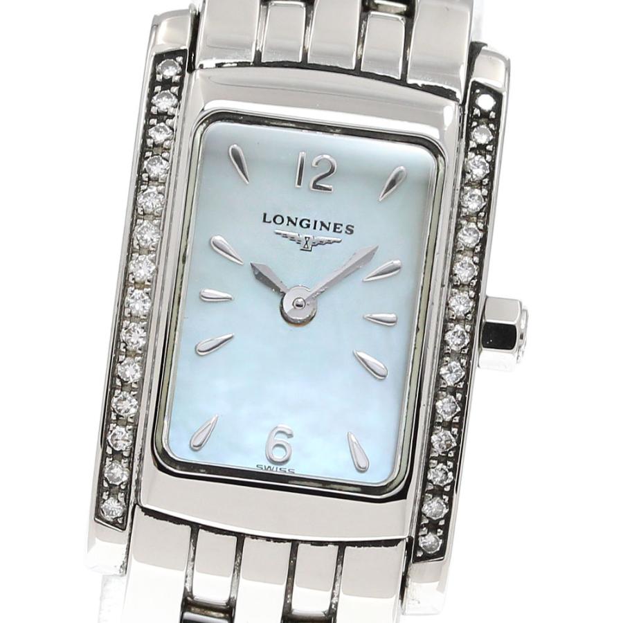 ロンジン LONGINES L5.158.0 ドルチェヴィータ サイドダイヤ クォーツ  