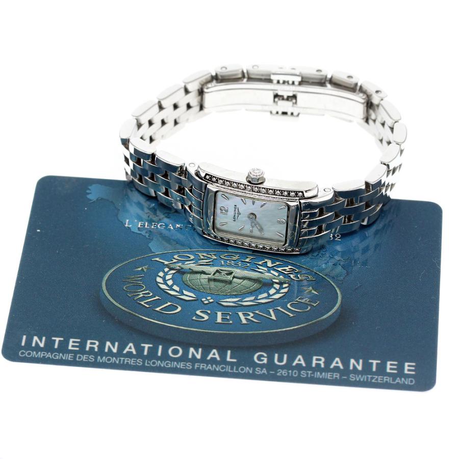 ロンジン LONGINES L5.158.0 ドルチェヴィータ サイドダイヤ クォーツ  