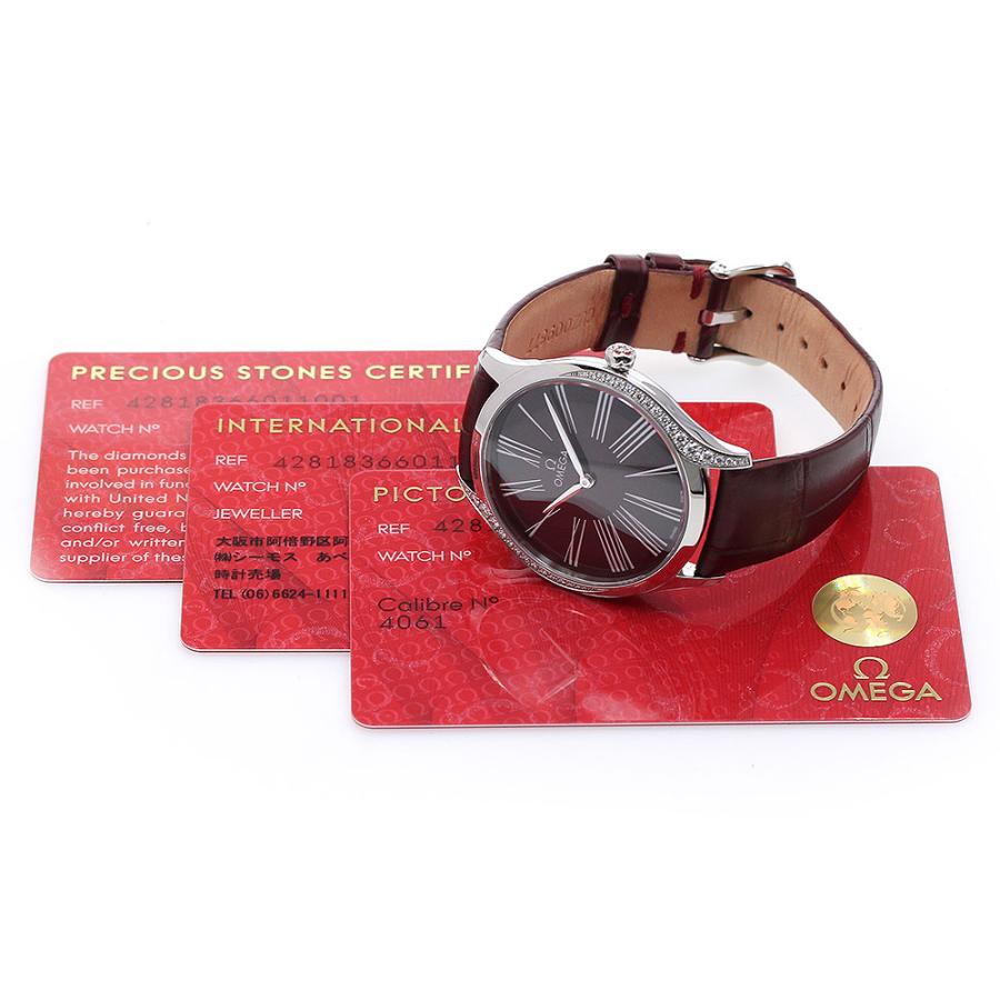 OMEGA オメガ 428.18.36.60.11.001 デビル トレゾア ダイヤベゼル  