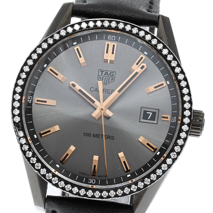 TAG HEUER 訳あり タグホイヤー WAR1115 カレラ ダイヤベゼル デイト 