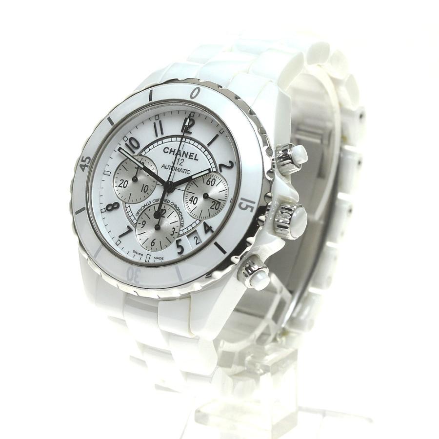 CHANEL（シャネル） CHANEL H1007 J12 クロノグラフ ホワイト