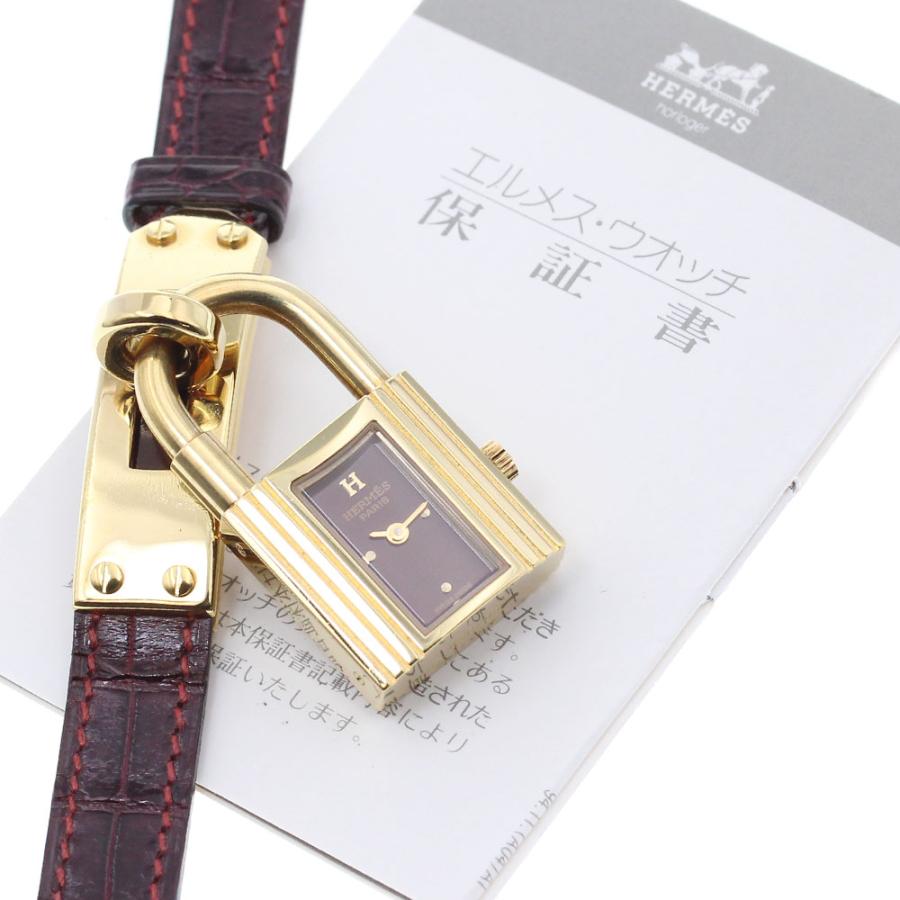 HERMES エルメス ケリーウォッチ クォーツ レディース 保証書