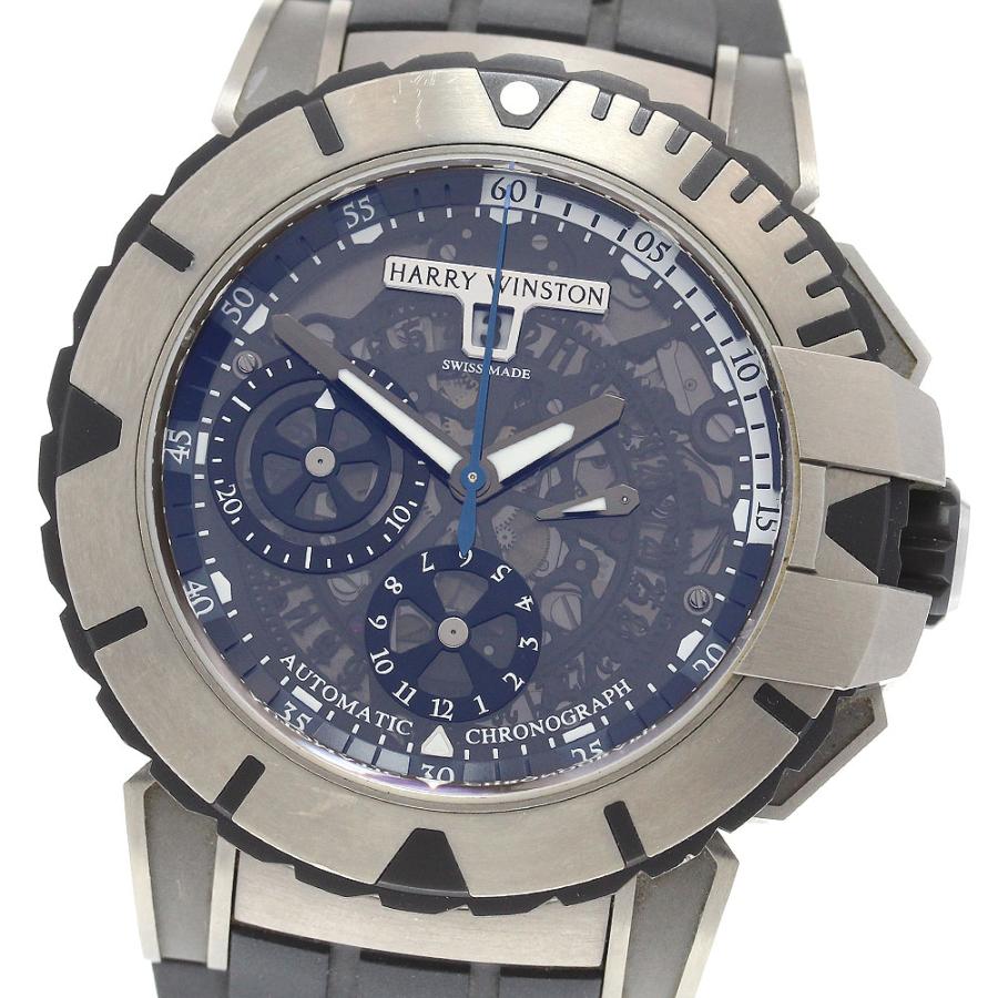 ハリーウィンストン HARRY WINSTON OCSACH44 オーシャン スポーツ 自動 