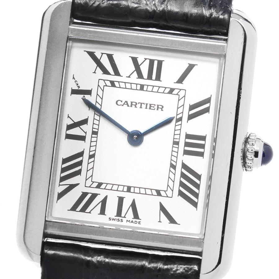 あや様 Cartier カルティエ タンクソロ SM W1018255 Cartier（カルティエ） CARTIER W1018255 タンクソロ SM クォーツ