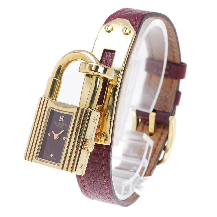 エルメス　HERMES ケリーウォッチ　保証書あり HERMES（エルメス） ケリーウォッチ クォーツ レディース 保証書付き_