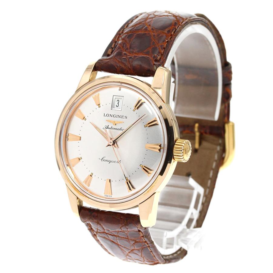 LONGINES ロンジン コンクエスト K18PG 自動巻き メンズ _844551  