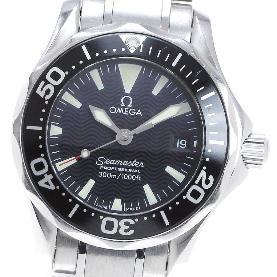 OMEGA オメガ 2282.50 シーマスター300 デイト クォーツ レディース  