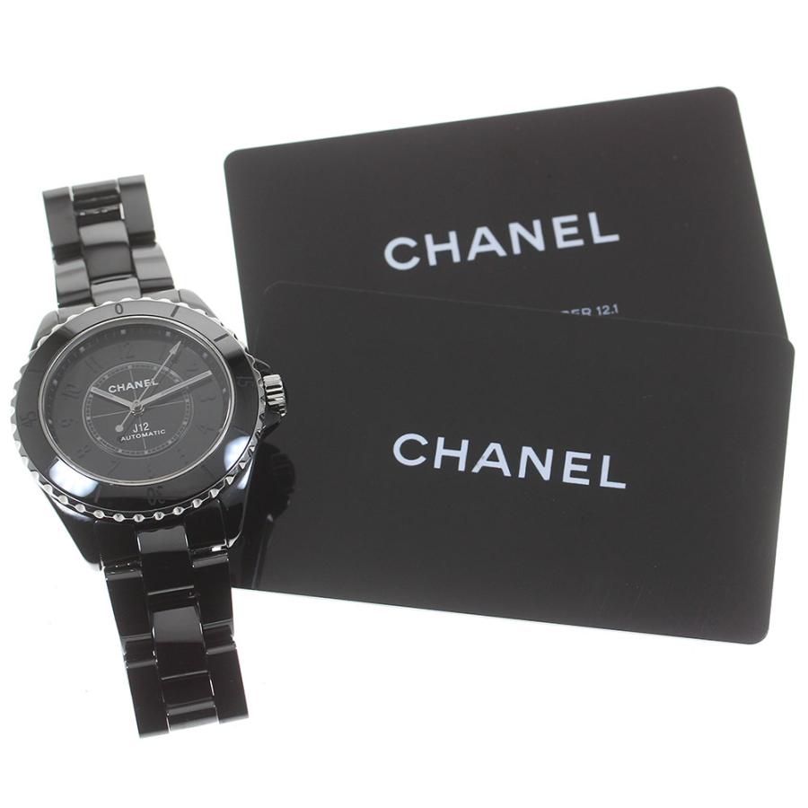 シャネル CHANEL H6185 J12 ファントム 自動巻き メンズ 箱・保証書付き_844792 CHANEL（シャネル） CHANEL H6185 J12 ファントム 自動巻き メンズ