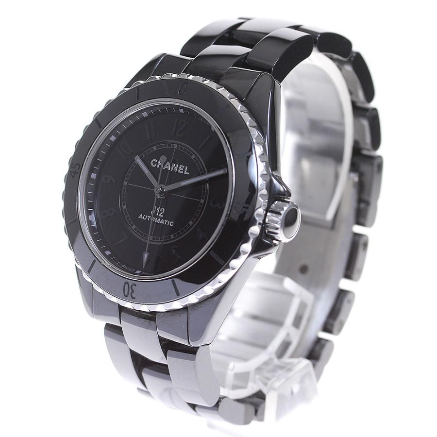 シャネル CHANEL H6185 J12 ファントム 自動巻き メンズ 箱・保証書付き_844792 CHANEL - シャネル CHANEL H6185 J12 ファントム 自動巻き メンズ 箱