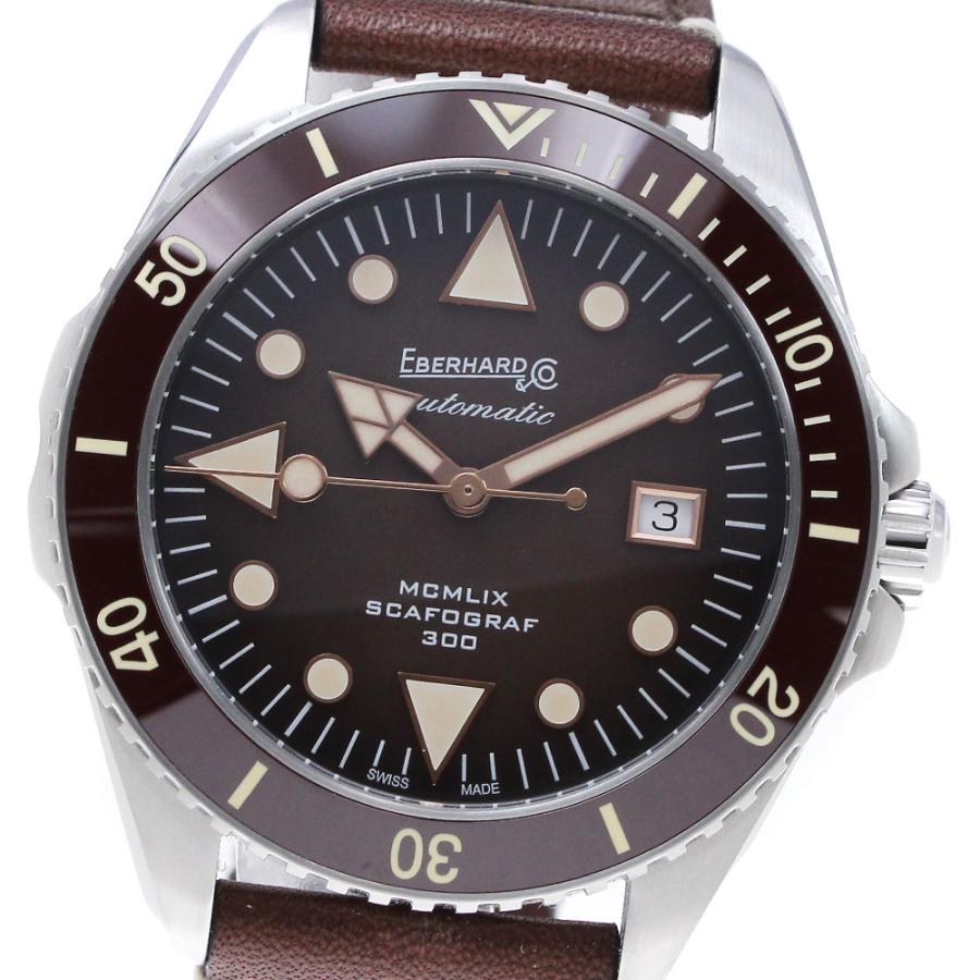エベラール EBERHARD 41034.VS CP スカフォグラフ300 デイト 自動巻き