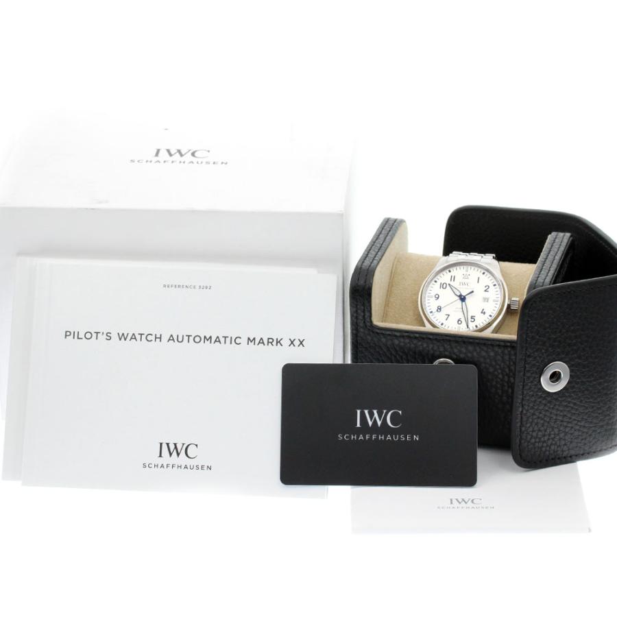 IWC SCHAFFHAUSEN IW328208 パイロットウォッチ マークXX デイト 自動巻き メンズ 良品 箱・保証書付き_845434 | IWC SCHAFFHAUSEN | 01