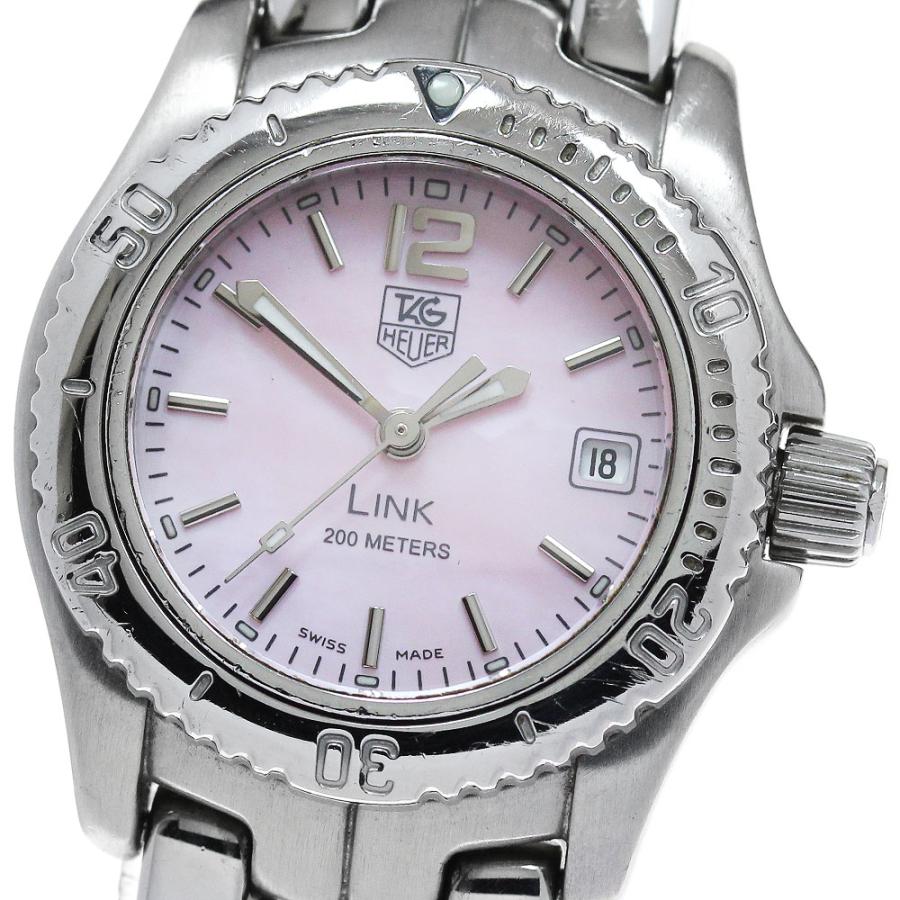 タグホイヤー TAG HEUER WT141M リンク デイト クォーツ レディース 保証書付き_845515【ev20】 TAG HEUER（タグ・ホイヤー） TAG HEUER WT141M リンク デイト