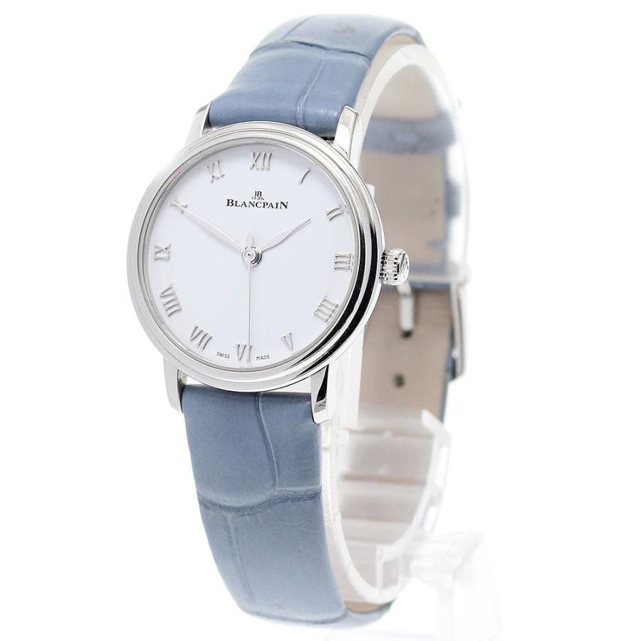 ブランパン Blancpain 6104-1127-95A ヴィルレ ウルトラスリム 自動巻き レディース 保証書付き_845631 BLANCPAIN（ブランパン） Blancpain 6104-1127-95A ヴィルレ ウルトラ