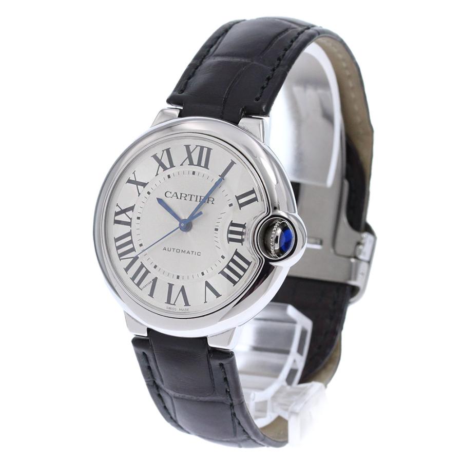 カルティエ バロン ブルー オートマティック W69017Z4 自動巻き ステンレススティール メンズ ボーイズ CARTIER 【中古】 【時計】 Cartier（カルティエ） CARTIER W69017Z4 バロンブルー 36mm 自動