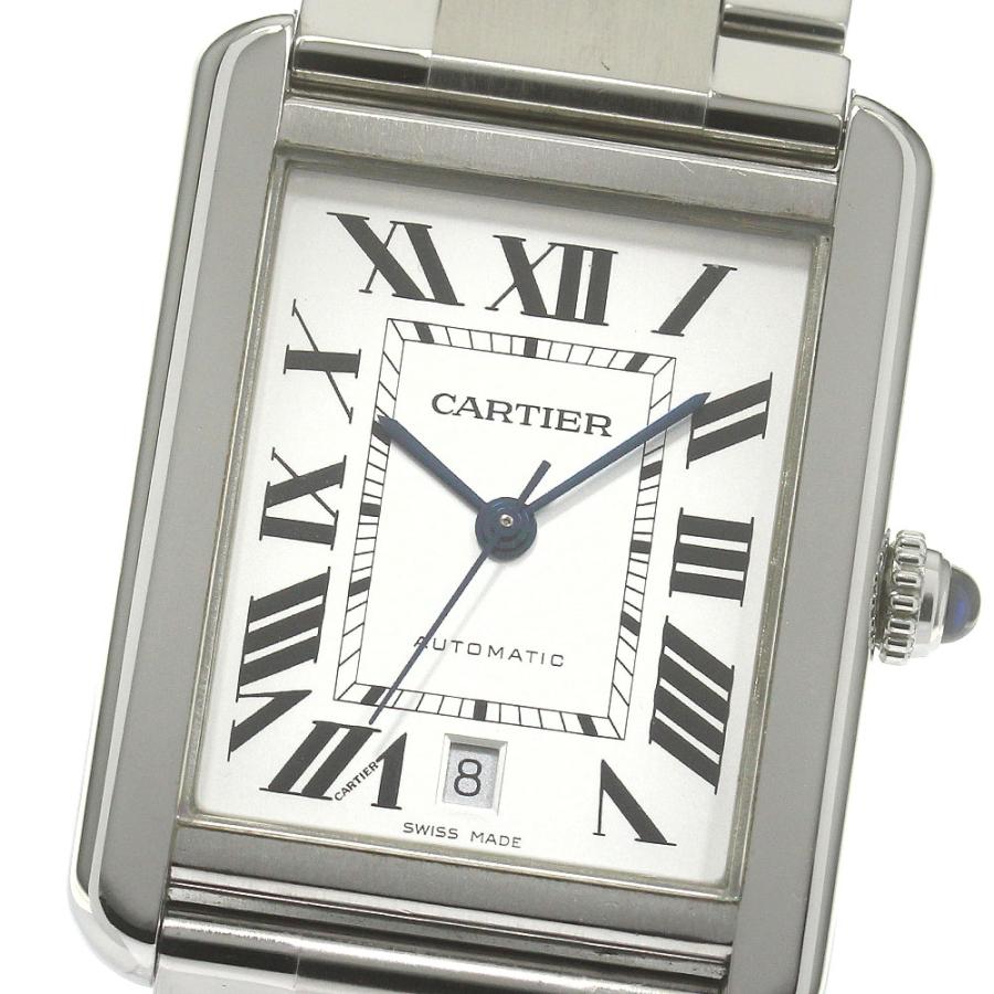 う*p様 カルティエ W5200028 タンクソロ XL デイト 自動巻き Cartier（カルティエ） CARTIER W5200028 タンクソロ XL デイト 自動