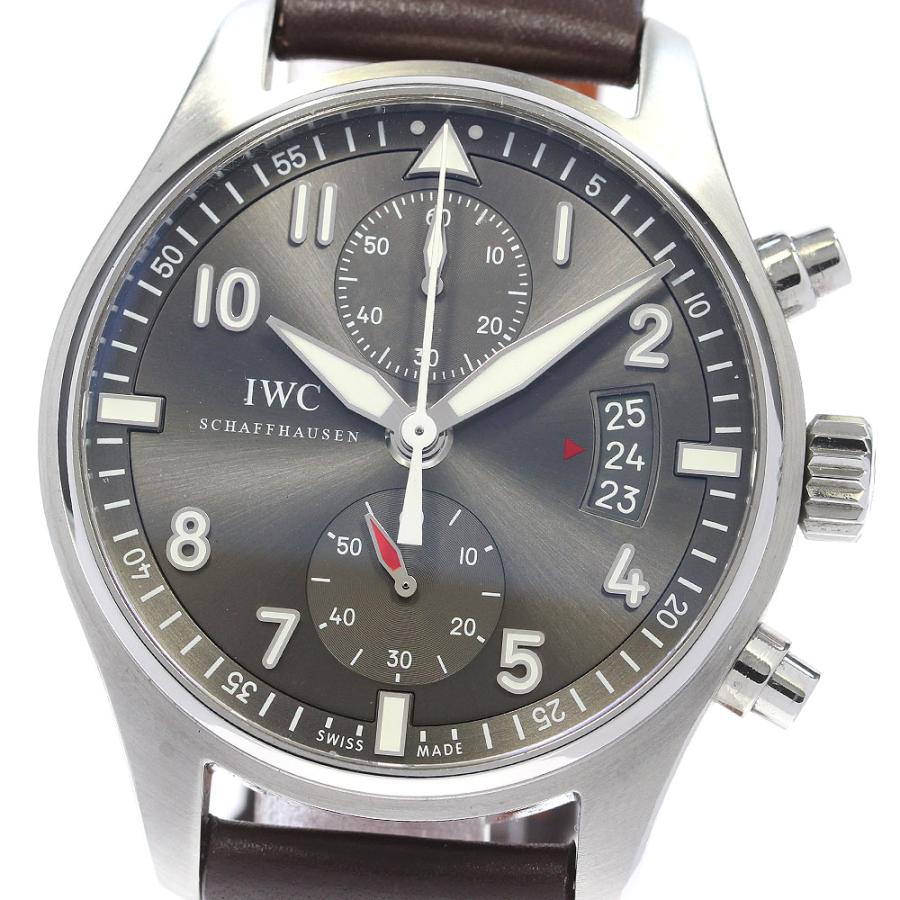 IWC SCHAFFHAUSEN IW387804 パイロットウォッチ スピットファイア クロノグラフ 自動巻き メンズ 美品 _845782 IWC SCHAFFHAUSEN（IWCシャフハウゼン） IWC SCHAFFHAUSEN IW387804