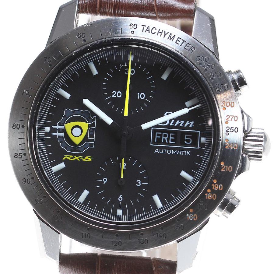 つ*ん様 【箱付属】Sinn 303 クロノグラフ ジン 自動巻き【要OH品・希 Sinn（ジン） Sinn 303.RX-08 LIMITED MAZDA クロノグラフ デイデイト