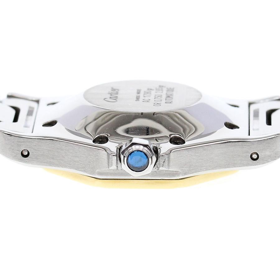 Cartierカルティエ サントスオクタゴン 自動巻き ボーイズ 腕時計 稼働