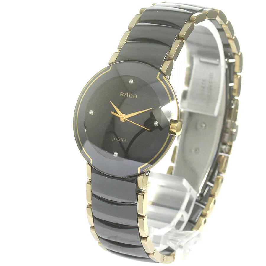稼働品 RADO ラドー ジュビリー 4Pダイヤ クォーツ レディース 付属品 RADO（ラドー） RADO 129.0301.3 ジュビリー 4Pダイヤ クォーツ メンズ
