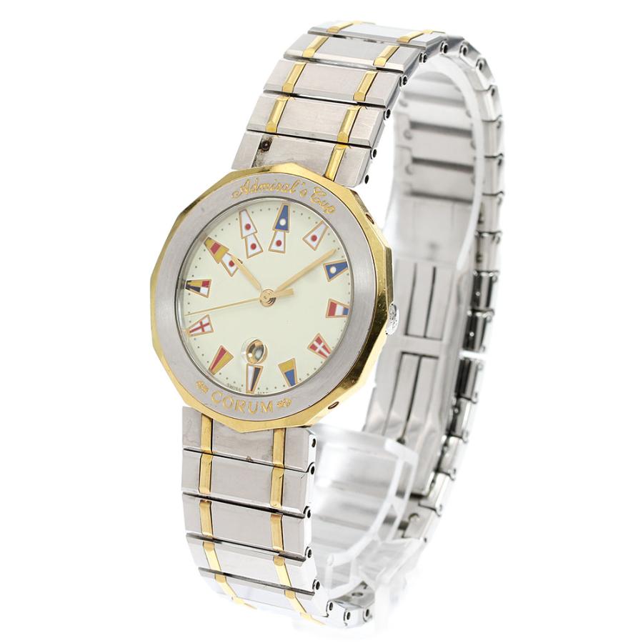 CORUM（コルム） ベルト訳あり アドミラルズカップ デイト クォーツ