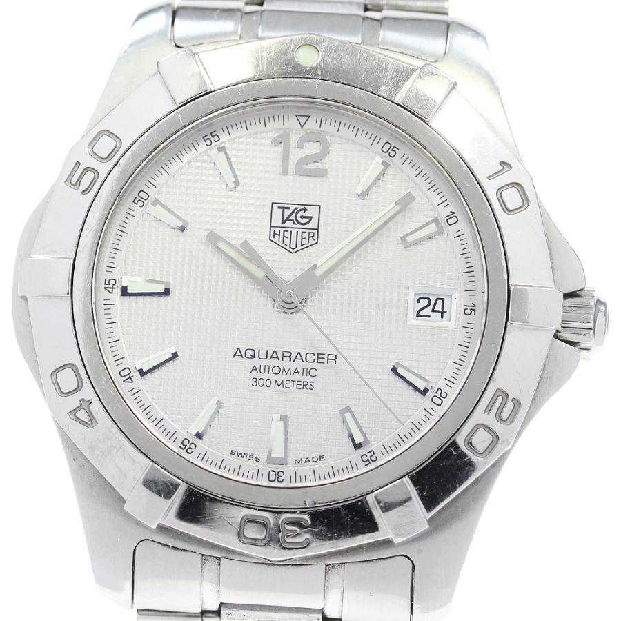 タグホイヤー アクアレーサー 自動巻き【WAF2111】デイト【稼働品】メンズ TAG HEUER（タグ・ホイヤー） TAG HEUER WAF2111 アクアレーサー