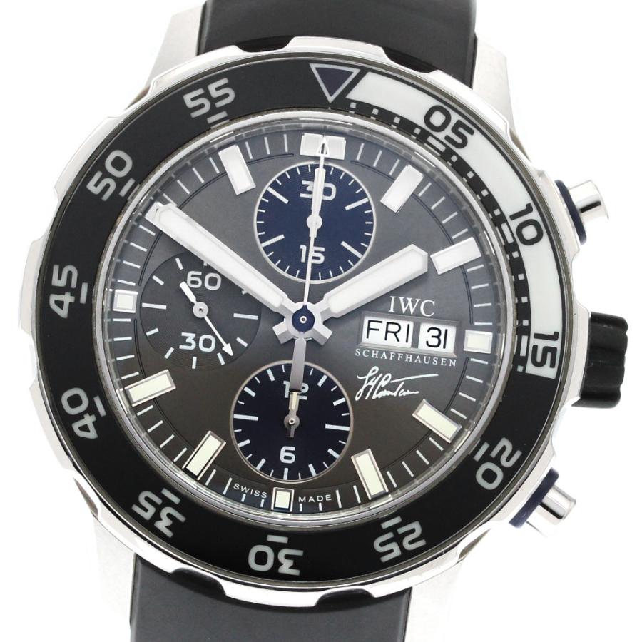 IWC IWC SCHAFFHAUSEN IW376706 アクアタイマー クロノグラフ ジャック＝イヴ・?クストー 自動巻き メンズ 保証書付き_846842 | IWC SCHAFFHAUSEN
