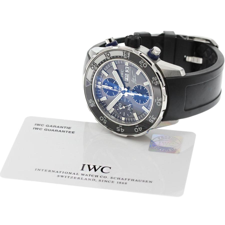 IWC IWC SCHAFFHAUSEN IW376706 アクアタイマー クロノグラフ ジャック＝イヴ・?クストー 自動巻き メンズ 保証書付き_846842 | IWC SCHAFFHAUSEN | 01